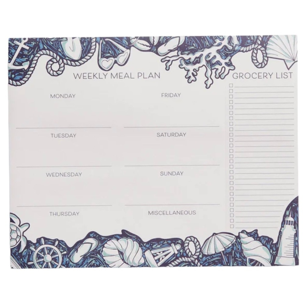 Vera Bradley Magnetic Weekly Meal Planner New